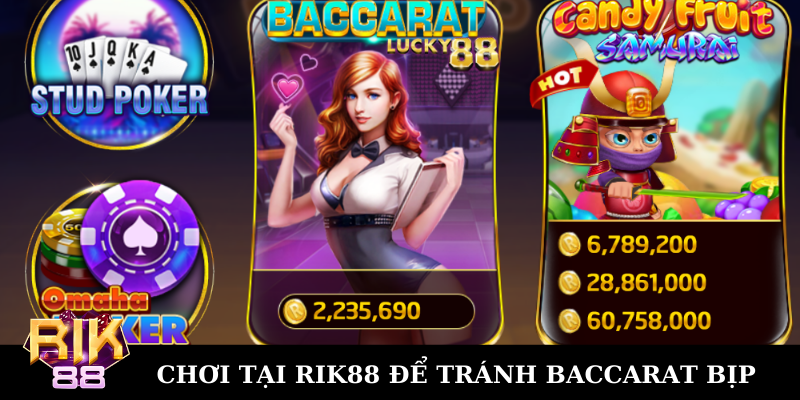 Nền tảng Rik88 sự lựa chọn hoàn hảo để trải nghiệm Baccarat an toàn