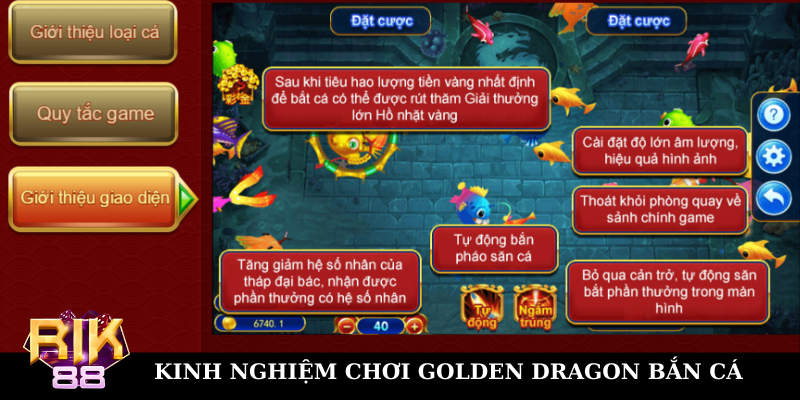 Kinh nghiệm chơi bắn cá golden dragon dành cho newbie