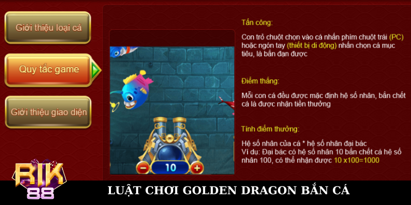 Luật chơi golden dragon bắn cá mà newbie nên biết